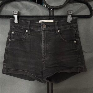 Garage Black Denim Women's Shorts